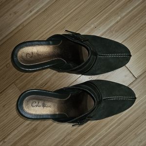 Cole Haan olive green size 9 clogs